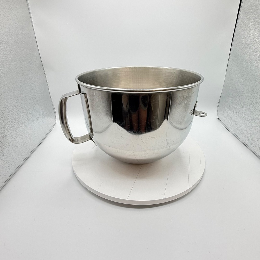 OEM Kitchenaid 7 Qt Bowl-Lift‎ Stand Mixer Stainless Steel Mixing Bowl